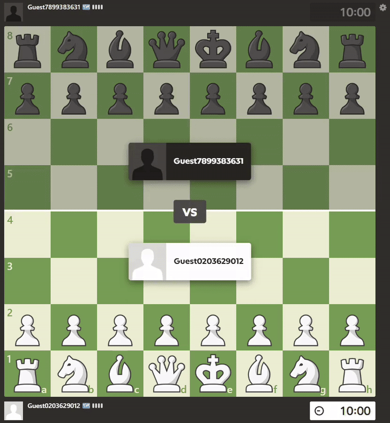 A completed chess game being analyzed by the ChessSolve tool